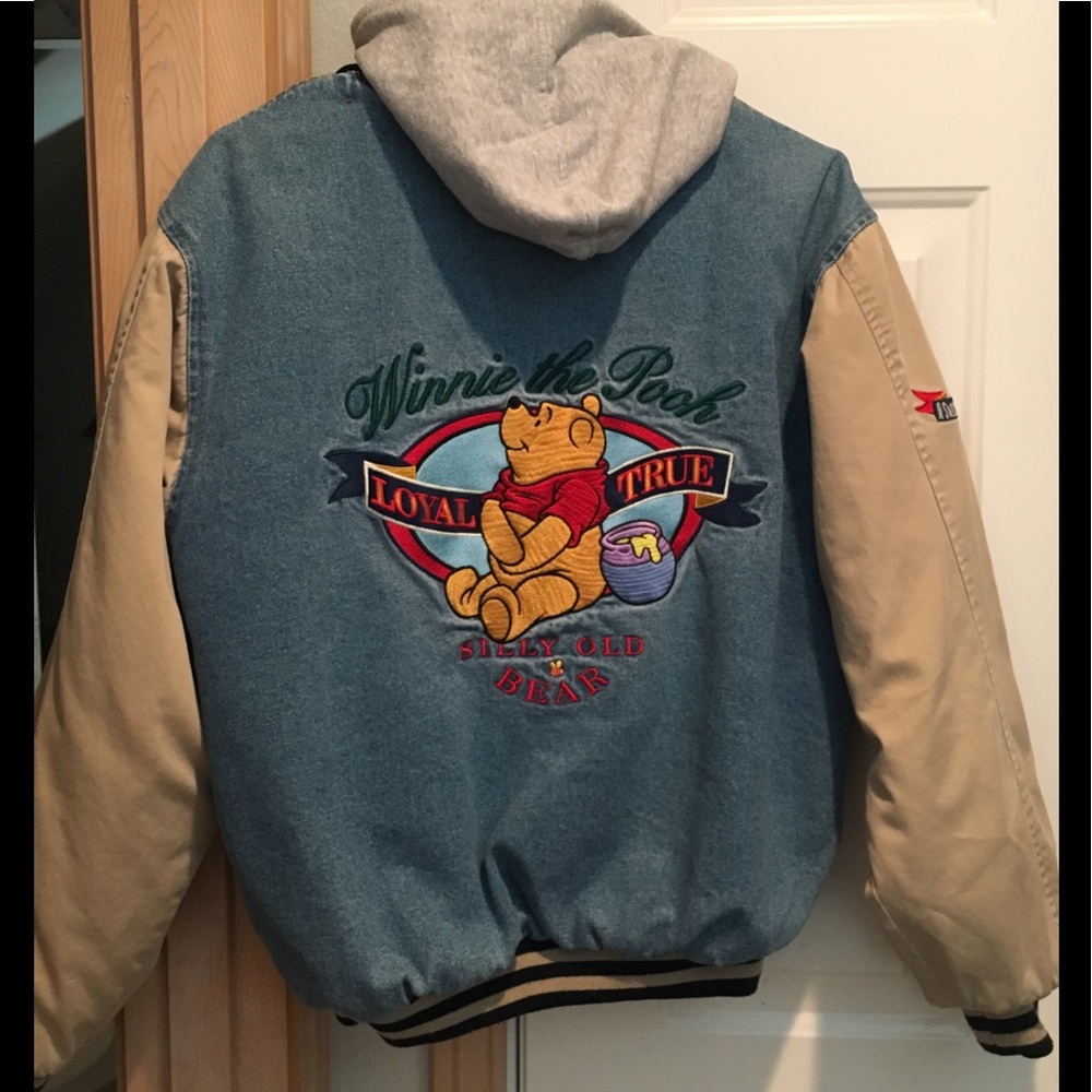Winnie The Pooh Quilted Denim Jacket
